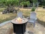 Connecting around the propane firepit